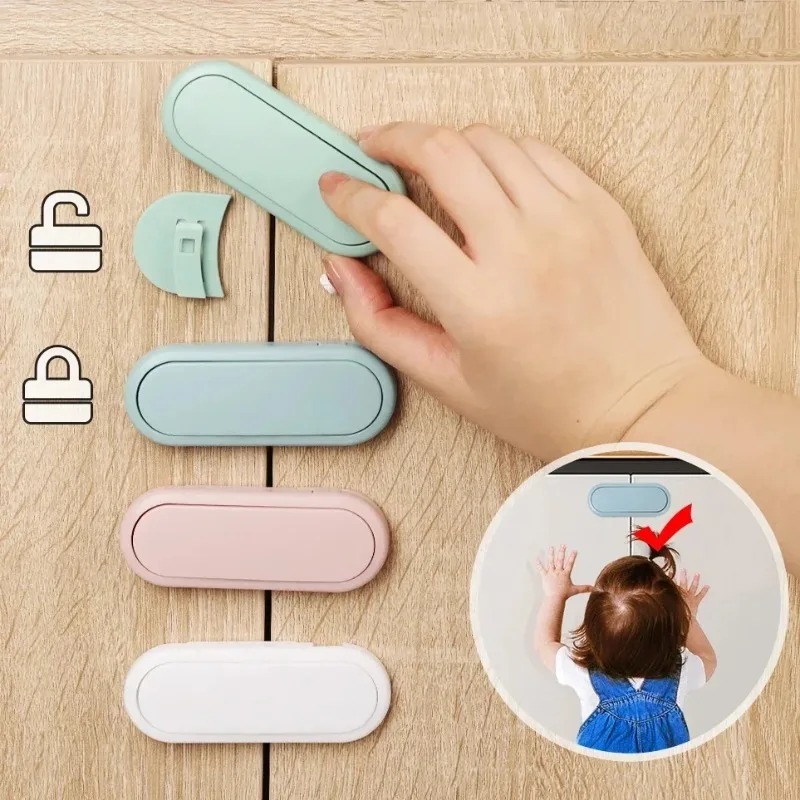 Baby Clothing Cupboard - 1/3/5/10Pcs Children's Drawer Safety Latch Cabinet