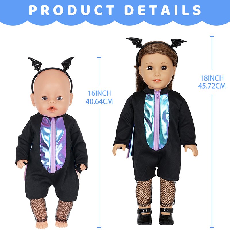 Doll Clothes Set for 16-18inch - огляд і ціна Baby Clothing