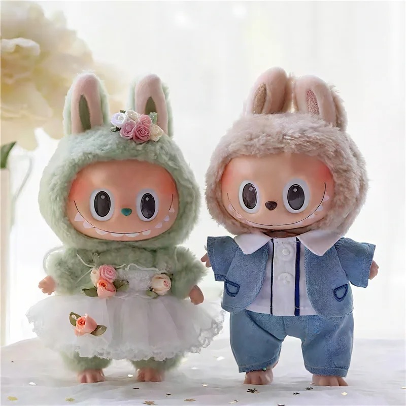 15 17cm For Labubu Doll Weddin - огляд і ціна Baby Clothing