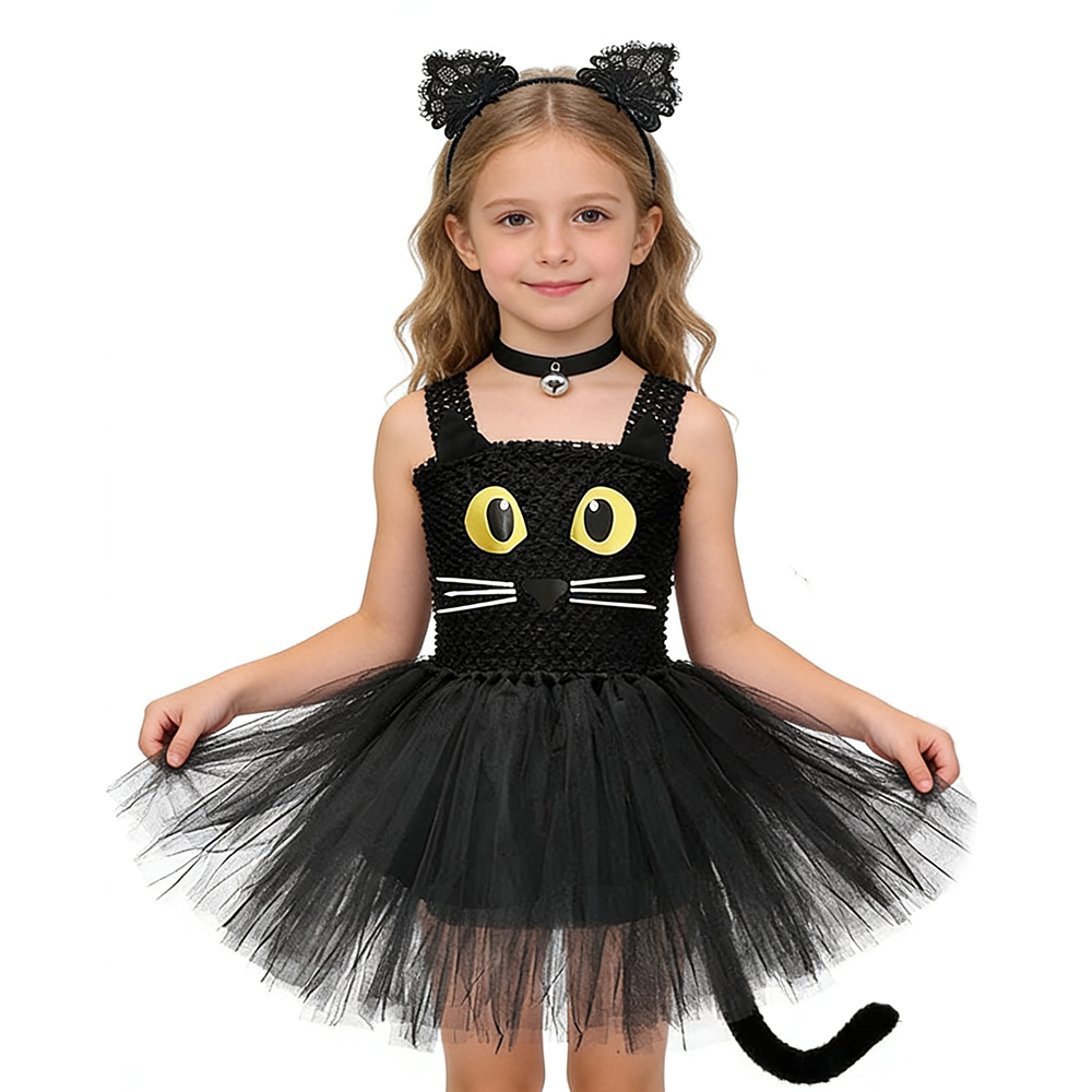 Girls Black Cat Tutu Dress Chi - огляд і ціна Baby Tutu Skirt