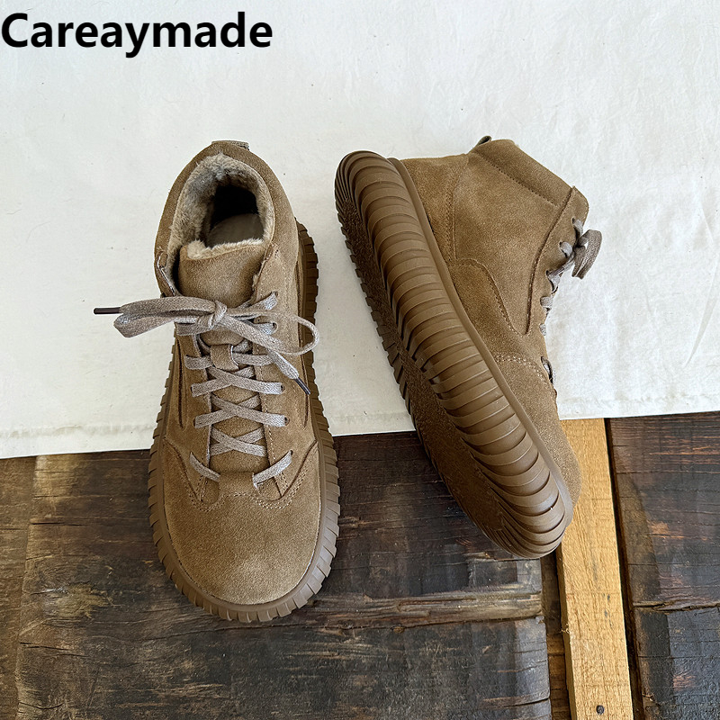 Careaymade-Wide Head Genuine L - огляд і ціна Soft Sole Booties