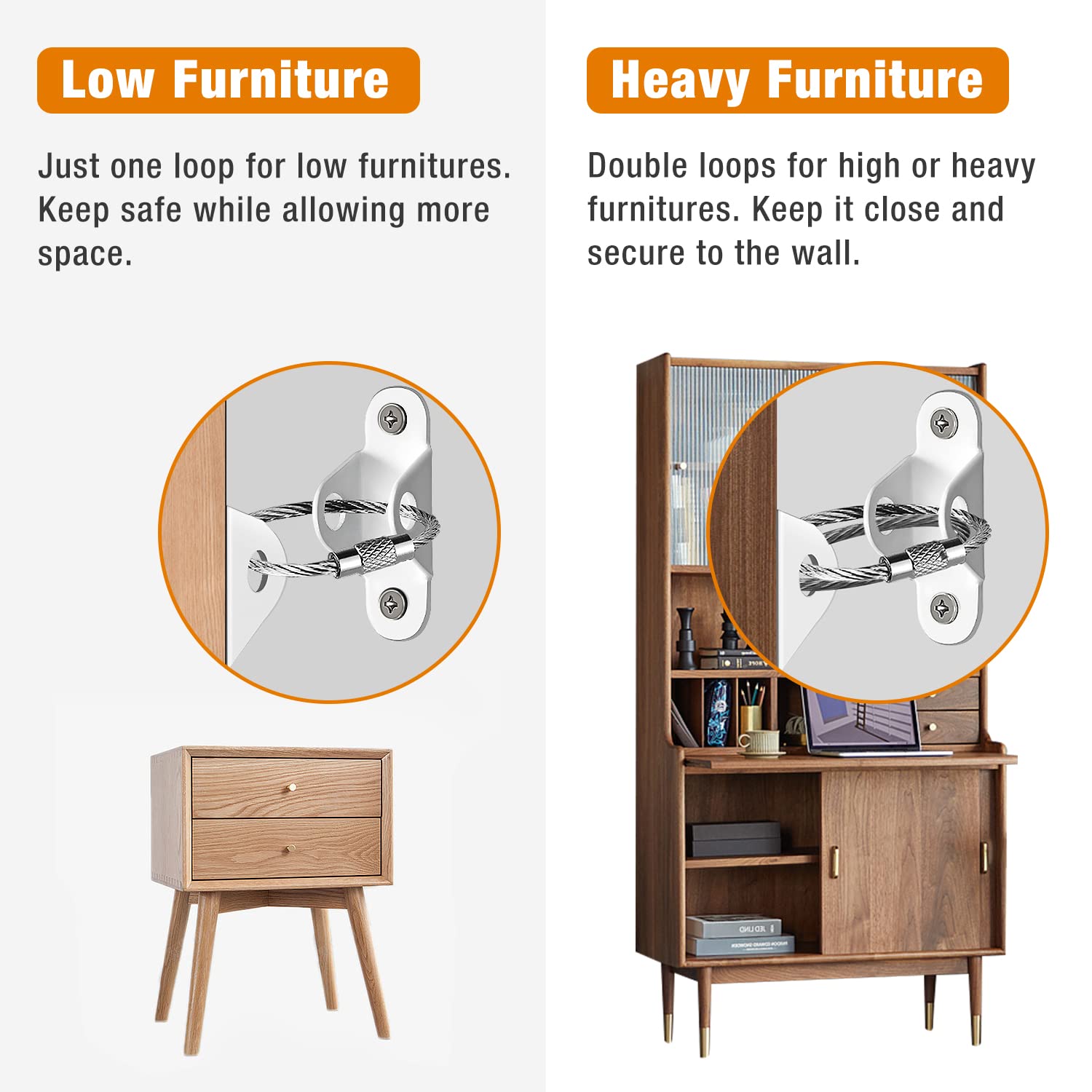 Anti-Baby Tilt Furniture Ancho - огляд і ціна Baby Clothing Cupboard