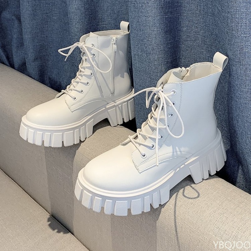 Thick soled lace up boots for  - огляд і ціна Soft Sole Booties