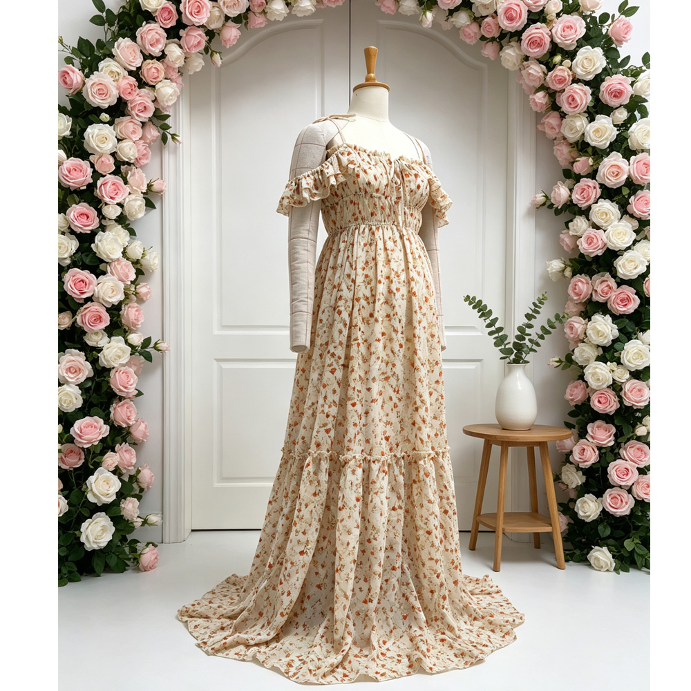 With Printed Embroidery Chiffo - огляд і ціна Baby Clothing Embroidery
