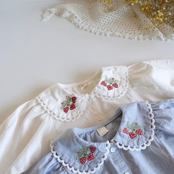 2026 Kids Girls Embroidery Shi - огляд і ціна Baby Clothing Embroidery