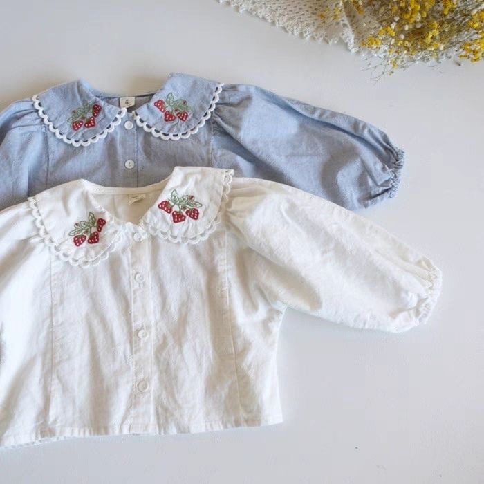 2026 Kids Girls Embroidery Shi - огляд і ціна Baby Clothing Embroidery