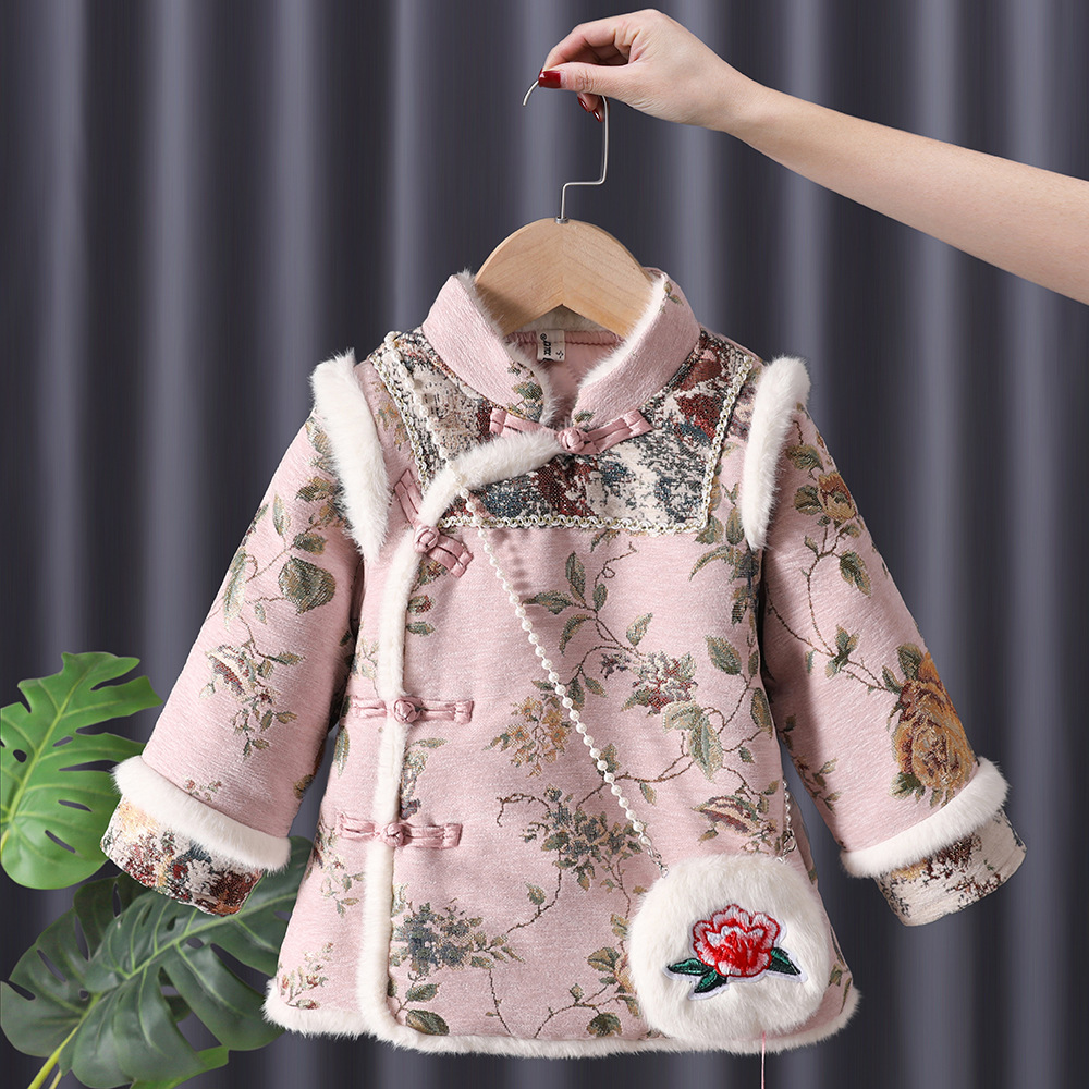 Winter Baby Girls Hanfu Kids P - огляд і ціна Baby Clothing Embroidery