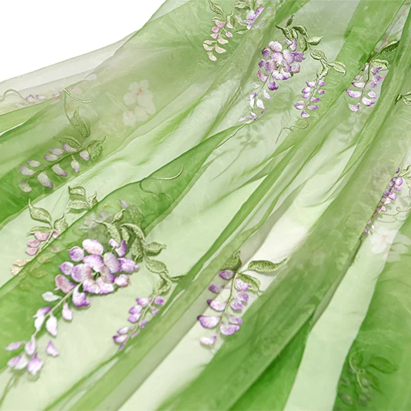 Wisteria Embroidery Fabric DIY - огляд і ціна Baby Clothing Embroidery