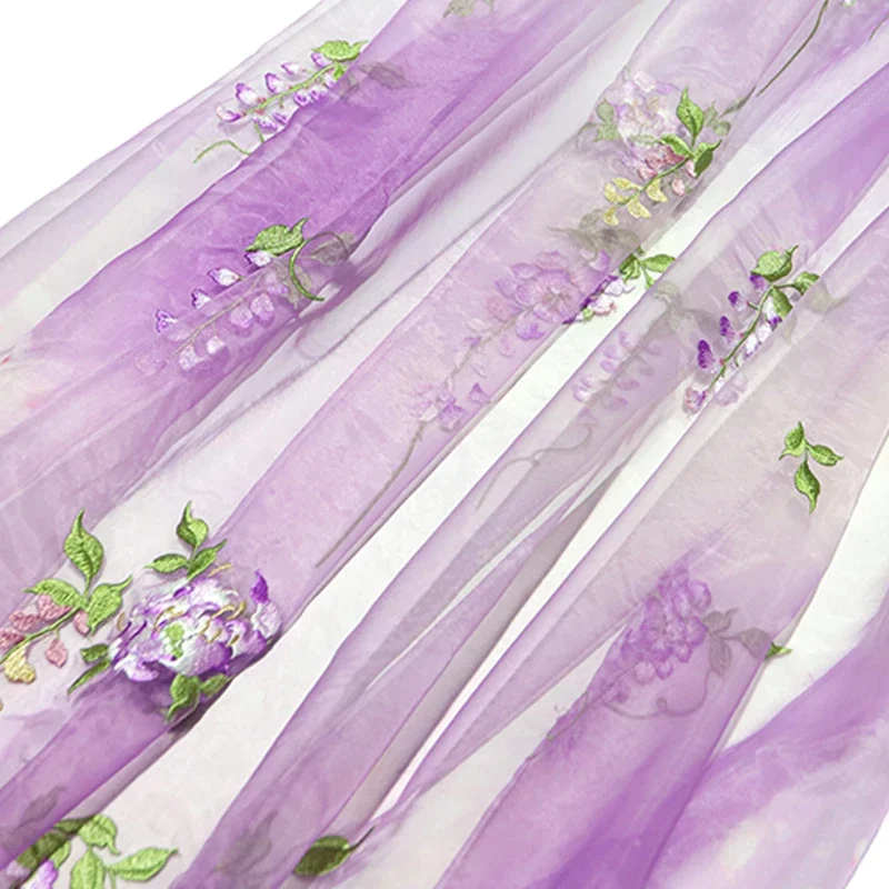 Wisteria Embroidery Fabric DIY - огляд і ціна Baby Clothing Embroidery