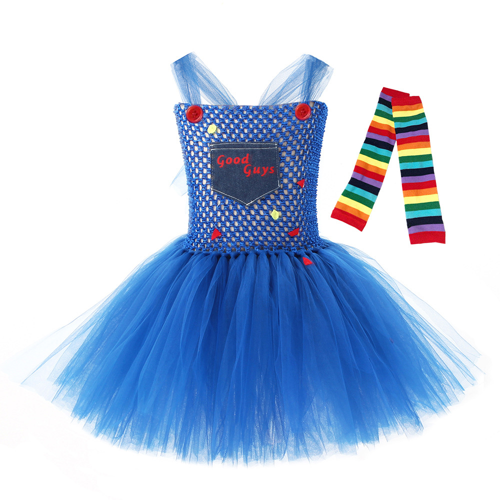 Girls Halloween Scary Doll Cos - огляд і ціна Baby Tutu Skirt