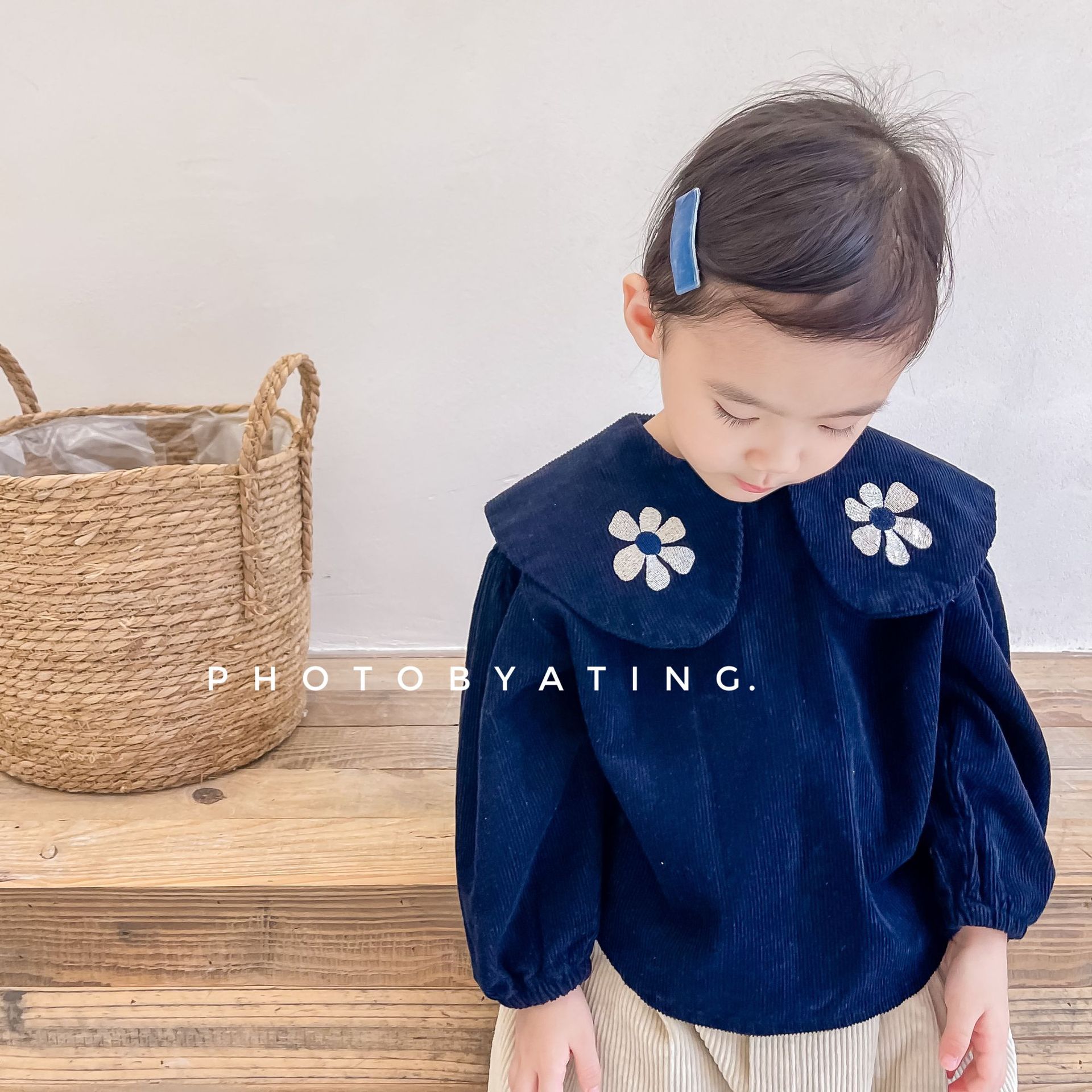 Girls Shirt 2025 Autumn New Ch - огляд і ціна Baby Clothing Embroidery