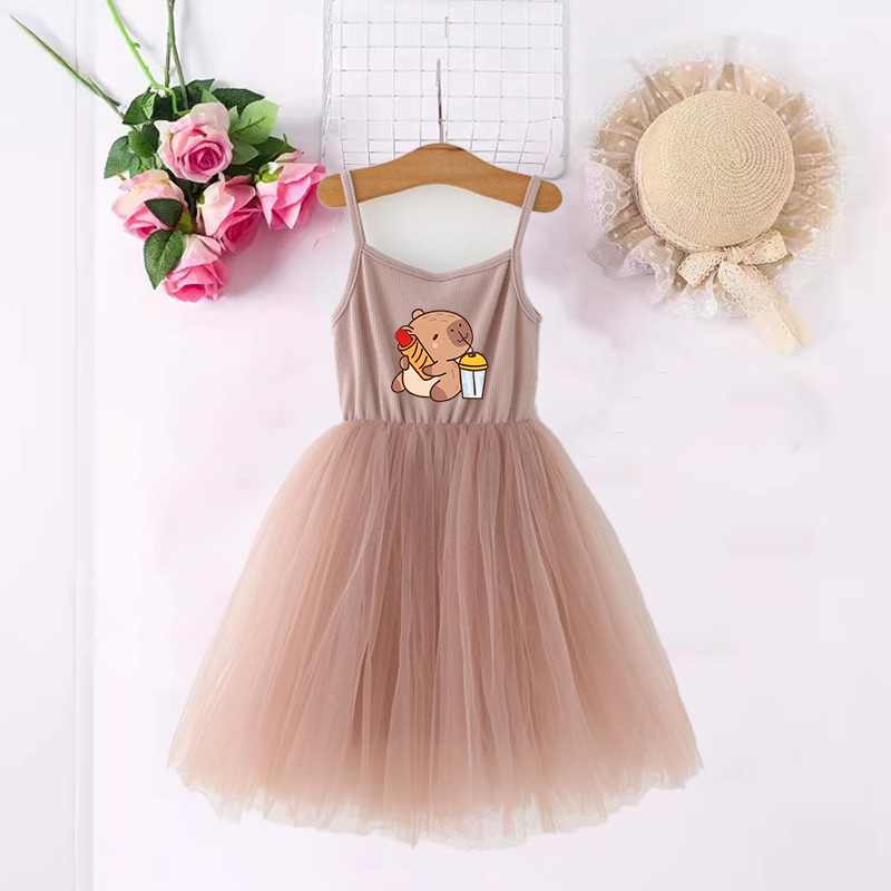 Capybara Girls Dresses Anime P - огляд і ціна Baby Clothing 1 Year Old