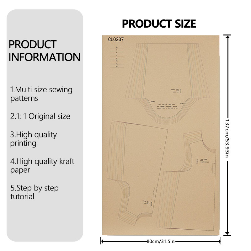 Sewing patterns for women's Li - огляд і ціна Baby Clothing Patterns