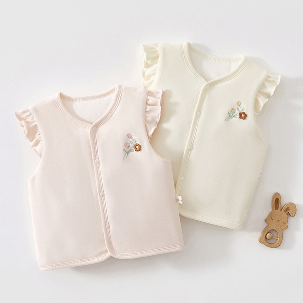 Baby Girl Vest Quilted Warm Au - огляд і ціна Baby Clothing Embroidery