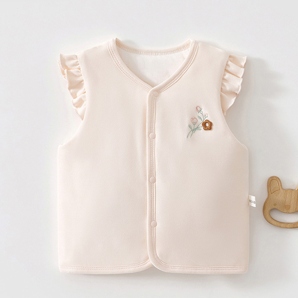 Baby Girl Vest Quilted Warm Au - огляд і ціна Baby Clothing Embroidery
