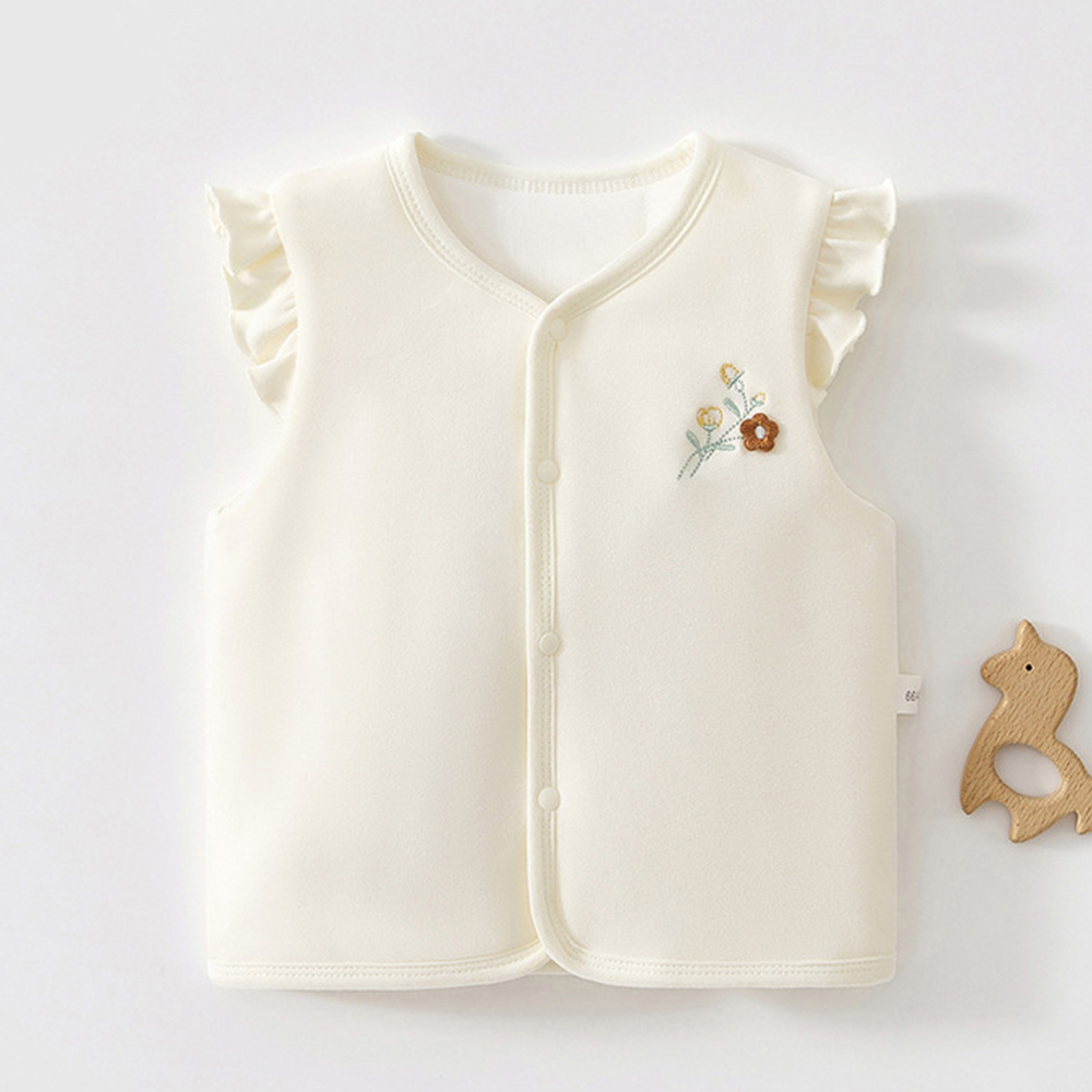 Baby Girl Vest Quilted Warm Au - огляд і ціна Baby Clothing Embroidery